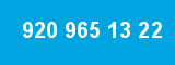 920 965 13 22